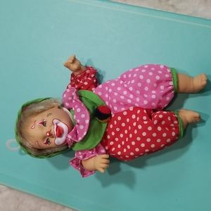 Collectible rubber Cute Expression Clown.